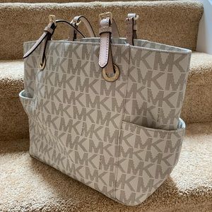 Michael Kors Tote Handbag with inside zippered compartment and more